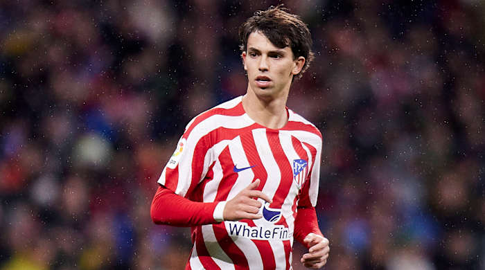 Joao Felix playing for Atletico Madrid.